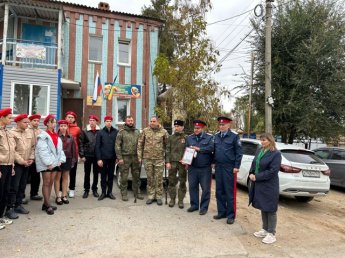 Активность отряда "Орлы Цимлы" в мероприятии по увековечению памяти героев