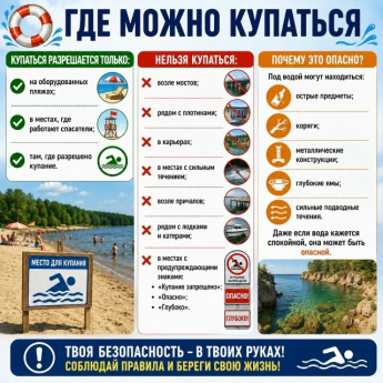 Правила повеления на водных объектах