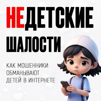  ТРЕВОЖНО, НО ФАКТ: МОШЕННИКИ ВСЁ ЧАЩЕ ВЫБИРАЮТ СВОЕЙ МИШЕНЬЮ ДЕТЕЙ!