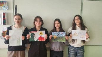 Наши юные таланты приняли участие в конкурсе "Чернобыльская трагедия глазами детей"