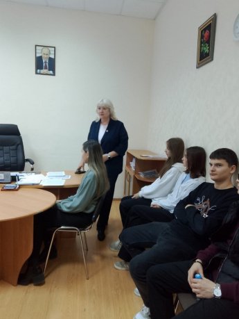 Встреча, посвящённая профориентации.