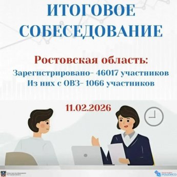 11 февраля 2026 года – основная дата проведения итогового собеседования