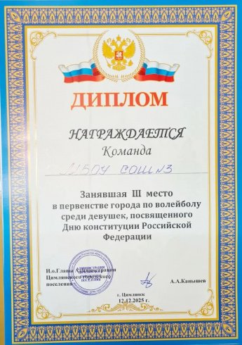 Соревнования по волейболу среди девушек